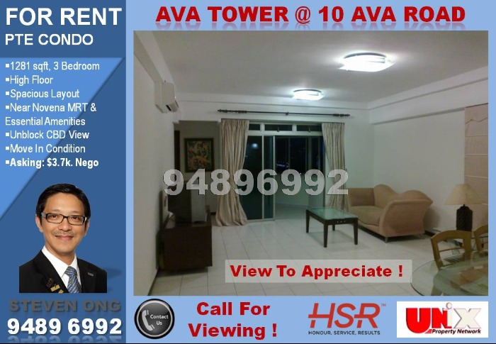 Ava Towers (D12), Apartment #538122